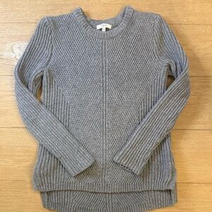 Madewell Gray Ribbed Women's Sweater - Sz S